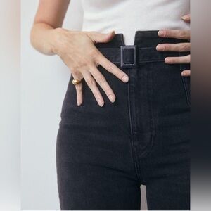 nwot REFORMATION | Kayo Belted Skinny Jeans
